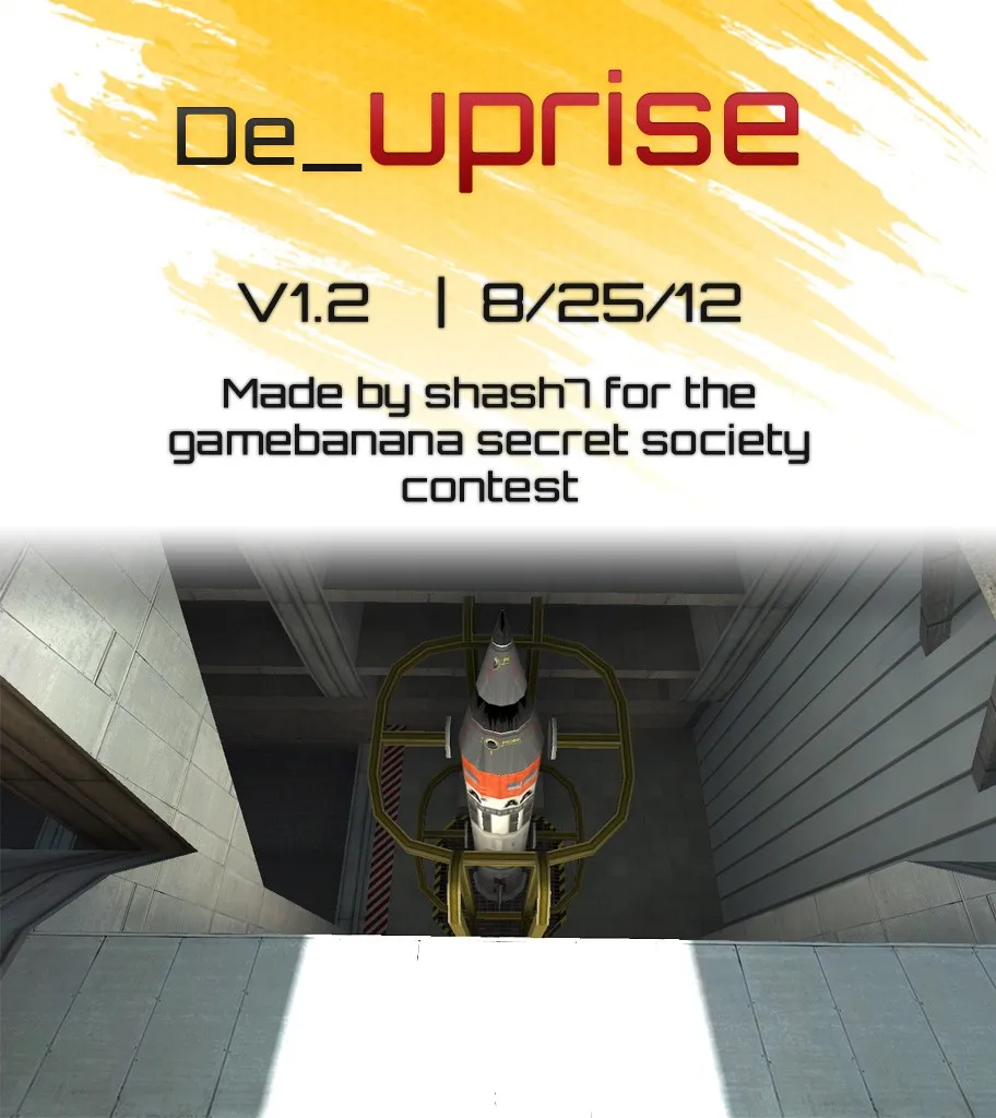 Скачать Карта de_uprise для Counter-Strike 1.6: Тактические преимущества и особенности - Скриншот