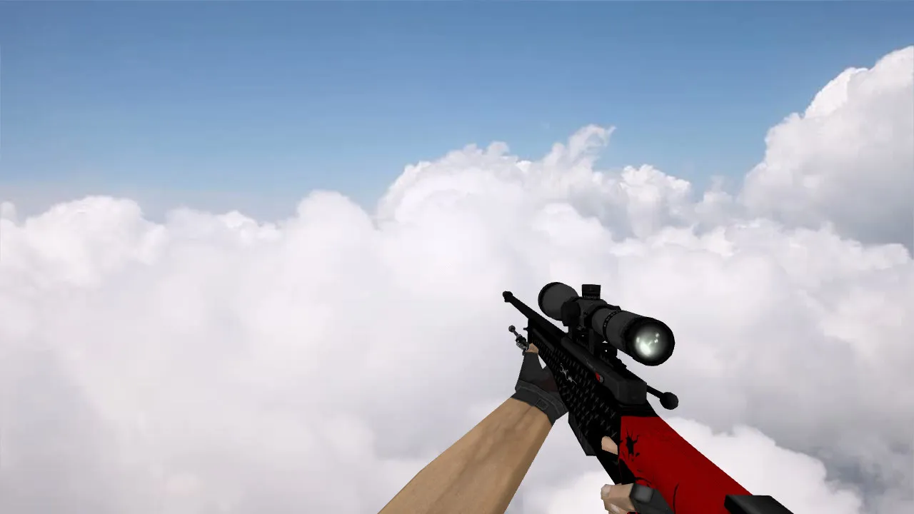 Скачать Модель AWP Skull Counter для CS 1.6 – Обновите свой арсенал - Скриншот
