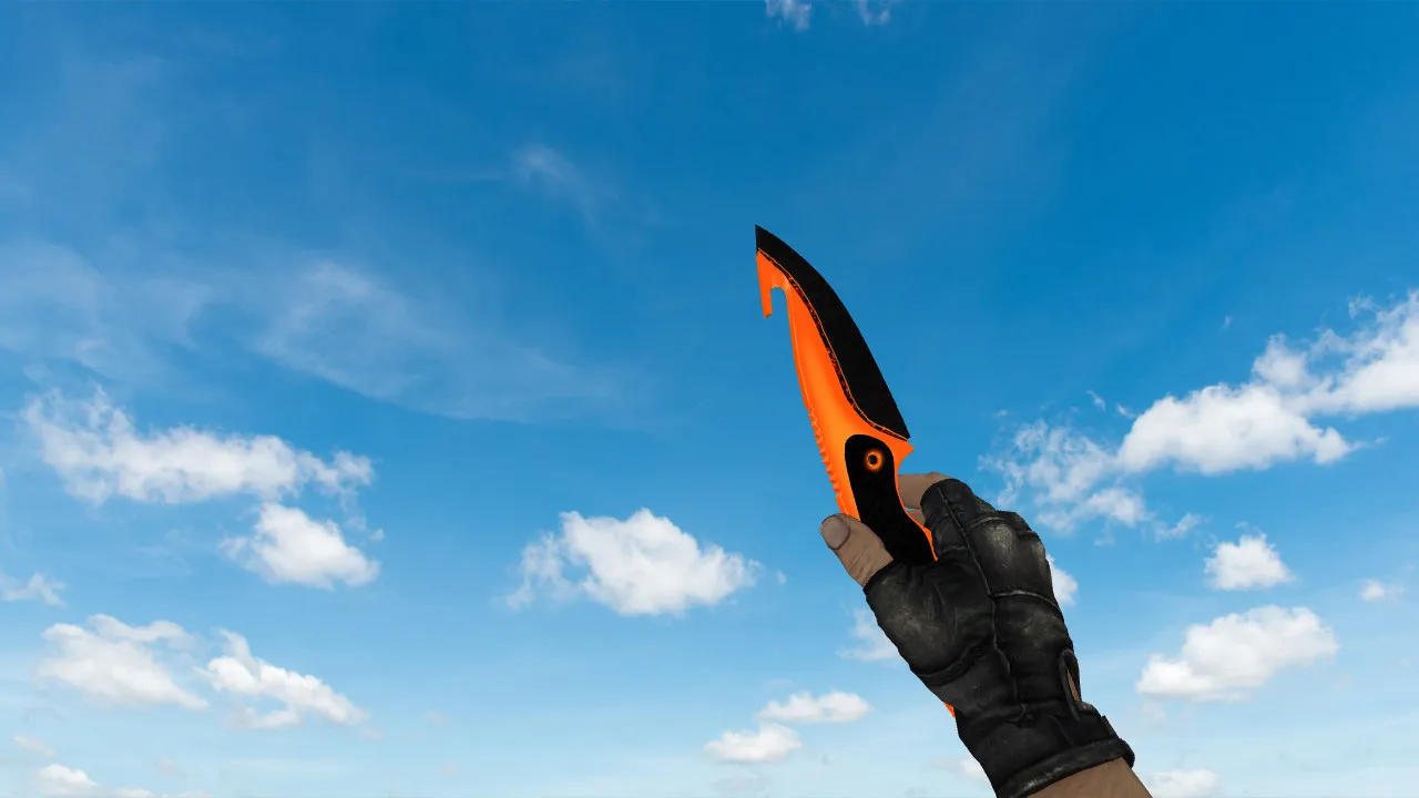 Скачать Модель «Gut Knife Lavatron» для CS 1.6: v_, p_, w_ нож, анимация осмотра, звуки, текстуры - Скриншот