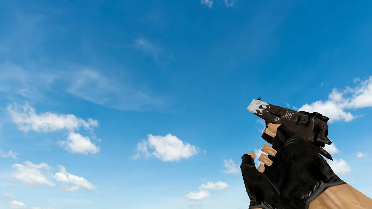 Скачать Модель «Стандартный Deagle Оксидное пламя» для CS 1.6 - Скриншот