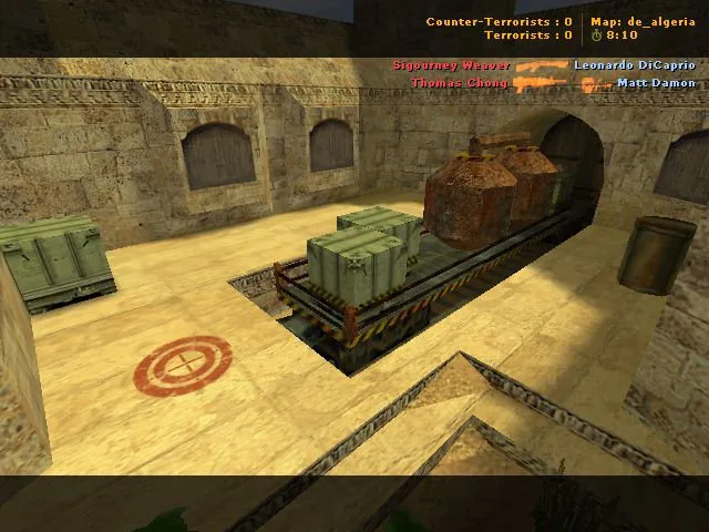 Скачать de_algeria для CS 1.6: обзор карты, точки, маршруты T/CT и оптимизация под 4554/8610 - Скриншот