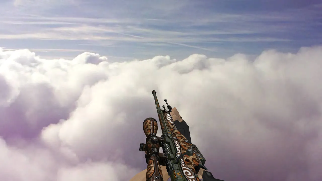 Скачать Модель «AWP Warlord» для CS 1.6 — мощное оружие для вашей игры - Скриншот