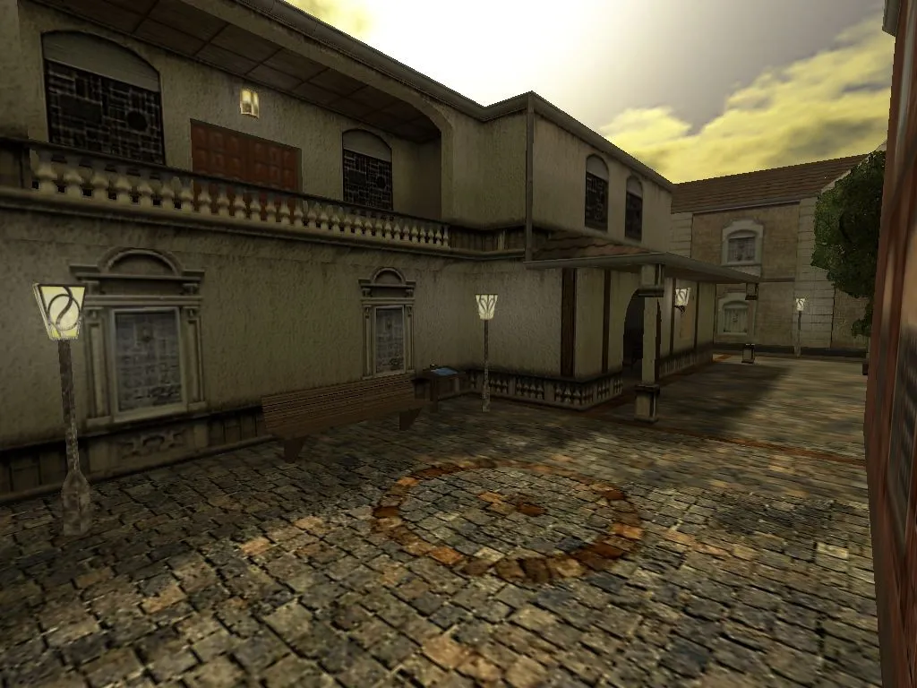 de_altstadt2k для CS 1.6: тактика, точки, .nav для ботов и оптимизация карты — скриншот 7