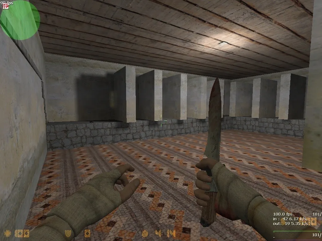 Скачать deathrun_virtualstrike для CS 1.6: тактики, точки, .nav и оптимизация карты - Скриншот