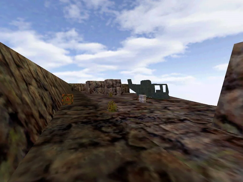 Карта «climb» для CS 1.6: тренировка трюков, маршруты, точки зацепа и оптимизация — скриншот 9