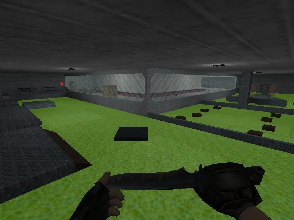 deathrun_pulemet_alpha для CS 1.6: карта deathrun, точки, боты, .nav, оптимизация и конфиг — скриншот 2