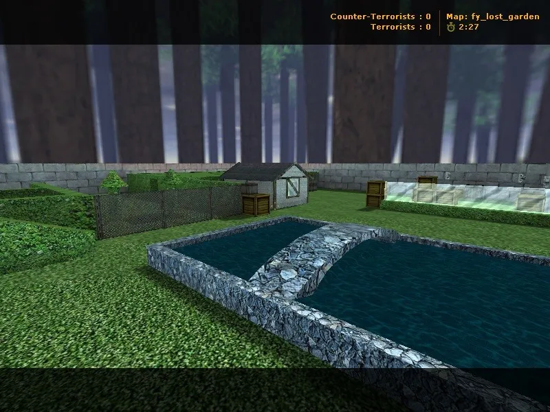 Скачать Карта de_lost_garden для CS 1.6: Тактические особенности и баланс - Скриншот