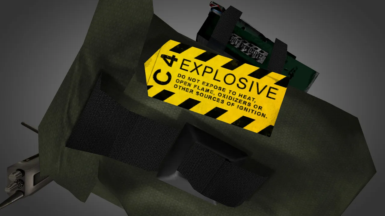 Скачать Модель v_ BackPack Partial reskin and hack для CS 1.6: p_ и w_ файлы, звуки, анимации осмотра - Скриншот