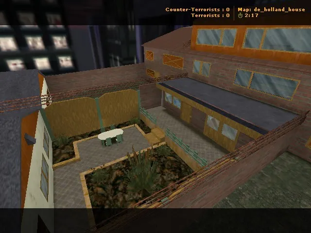 Скачать Карта de_holland_house для CS 1.6: Тактический анализ и особенности - Скриншот