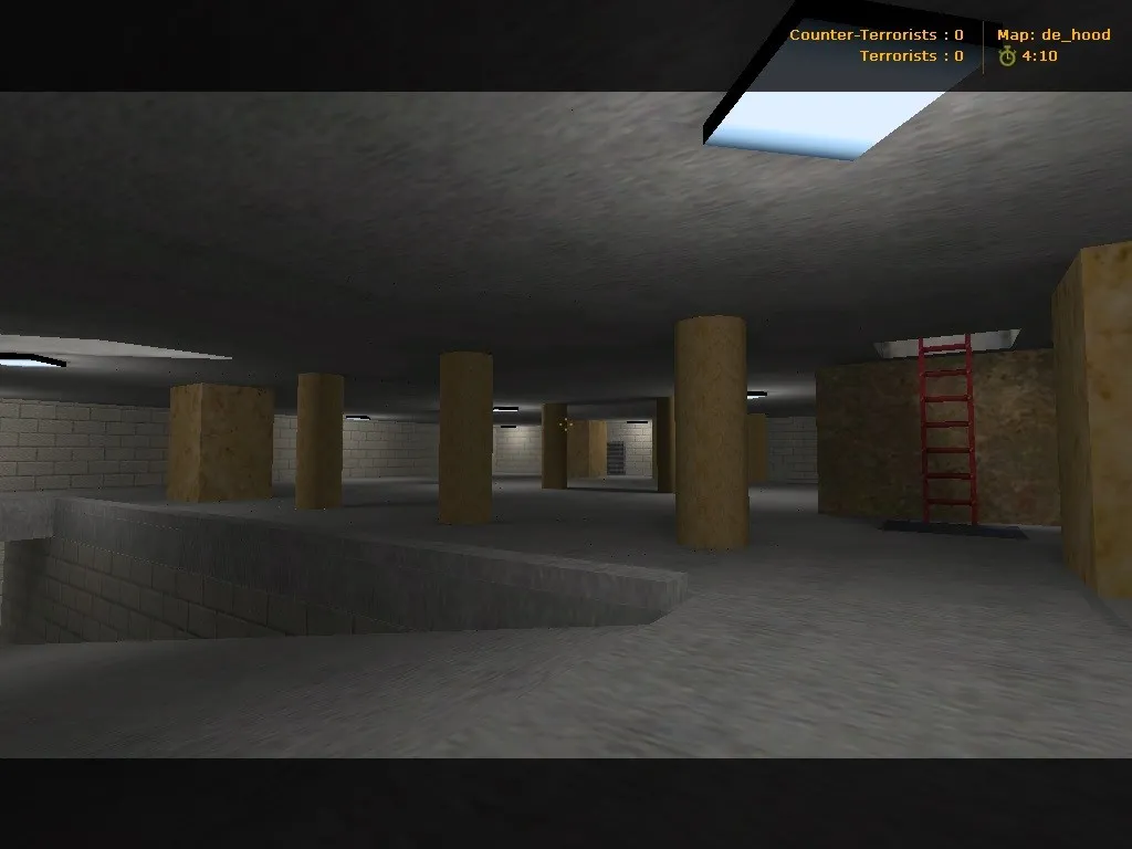 Карта de_hood для CS 1.6 - Тактический обзор и особенности — скриншот 2