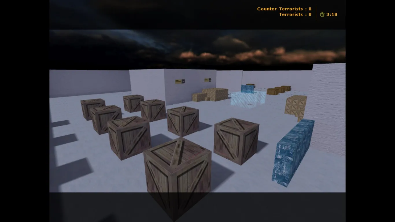 Скачать Карта de_elite_santa для CS 1.6: точки, баланс сторон, .nav для ботов и оптимизация wpoly/epoly - Скриншот