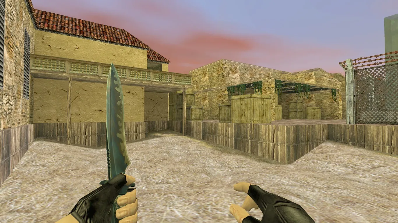 Скачать Карта de_inferno_2x2_2 для CS 1.6 - Тактика и особенности - Скриншот