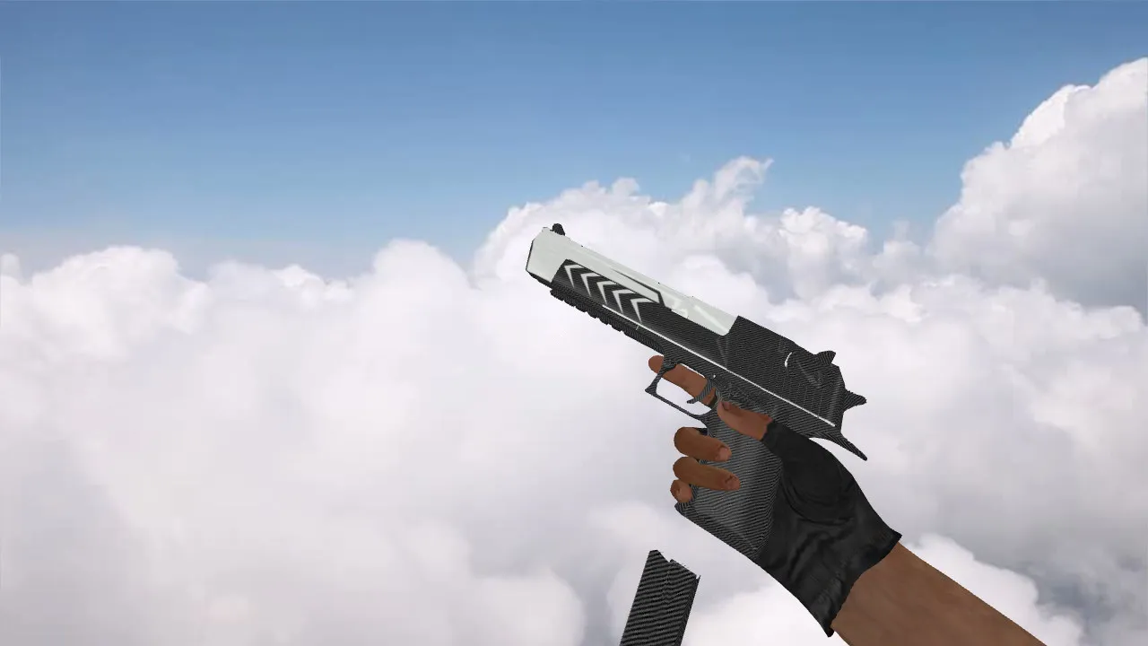 Скачать Модель «Deagle Carbon Steel» для CS 1.6 - Качество и Анимация - Скриншот