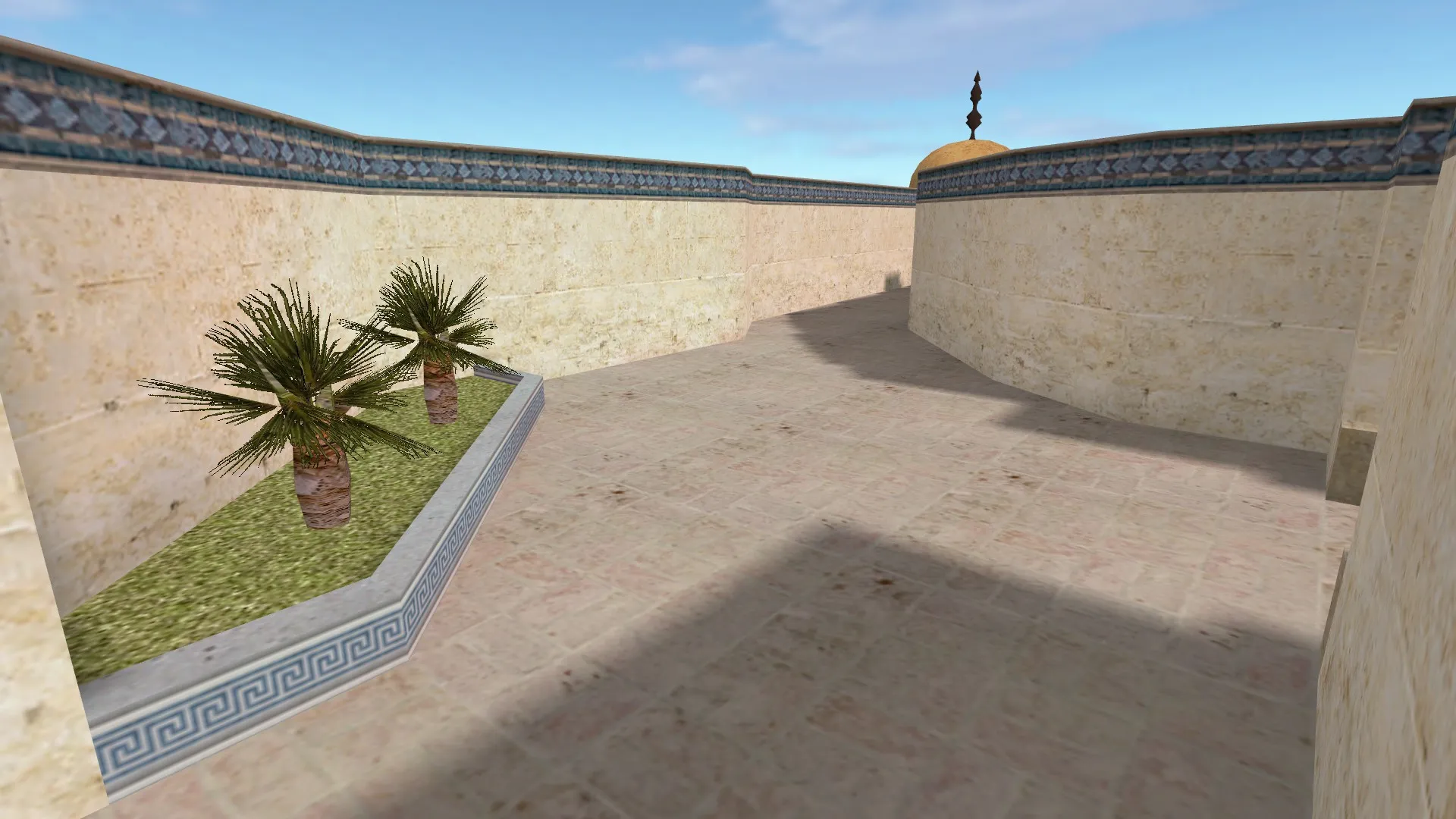 Карта de_dust2_suncsm для CS 1.6: баланс сторон, точки, .nav для ботов и оптимизация — скриншот 19