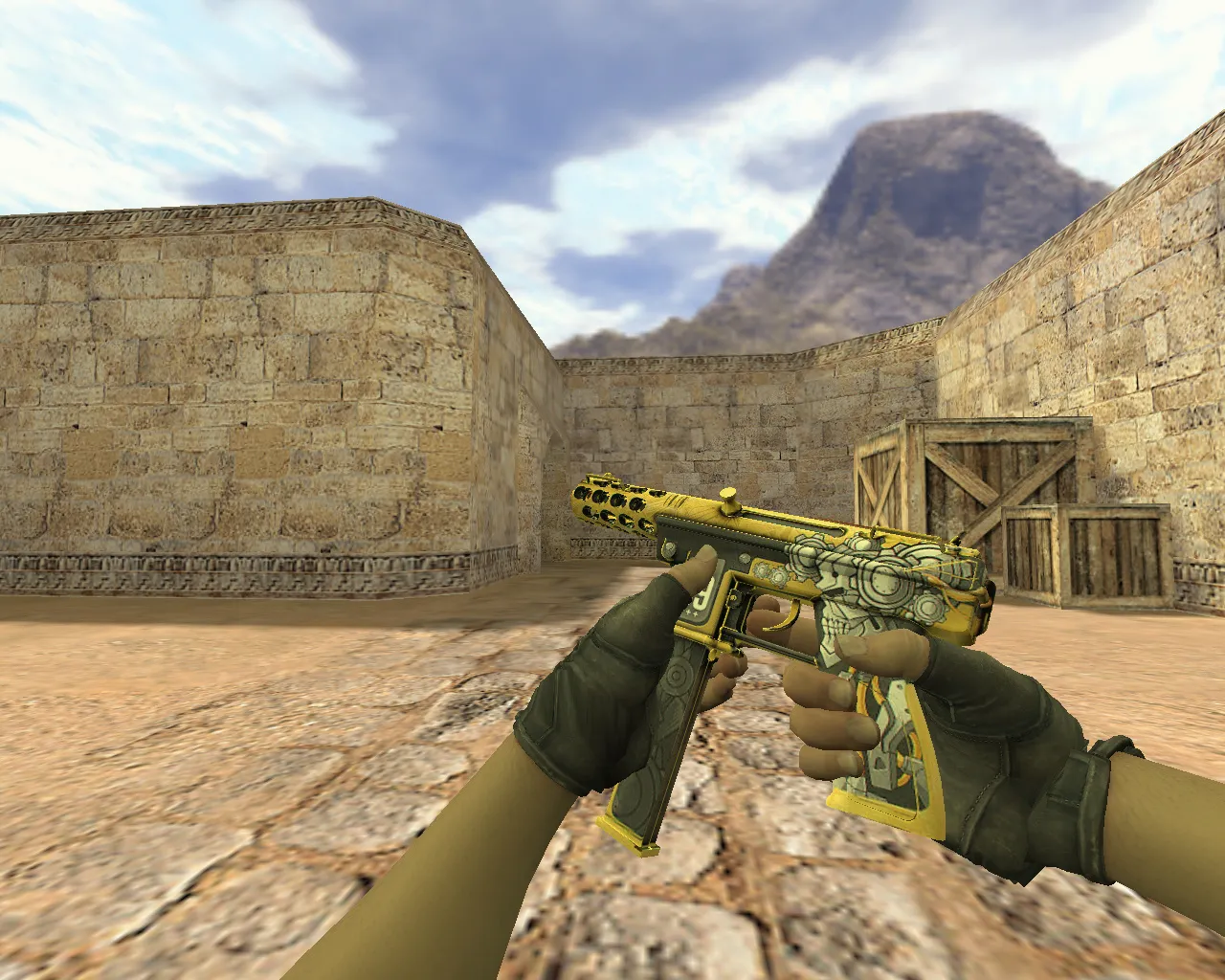 Скачать Модель TEC-9 Кибернетический для CS 1.6 - Отличная замена - Скриншот