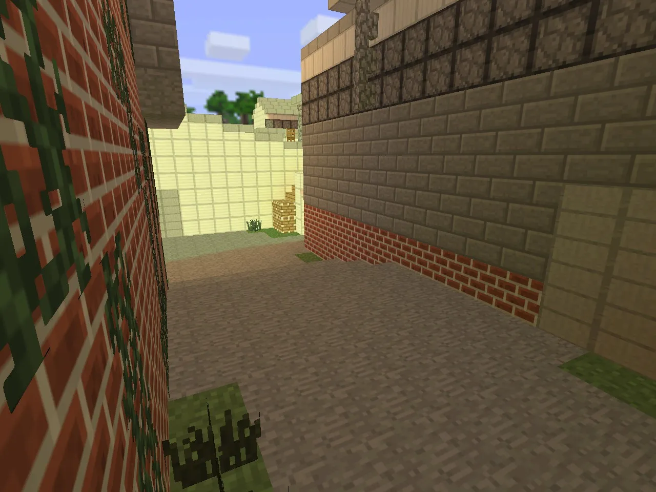 Карта de_cache_minecraft для CS 1.6: планировка, тактика Т/КТ, .nav для ботов, оптимизация — скриншот 16