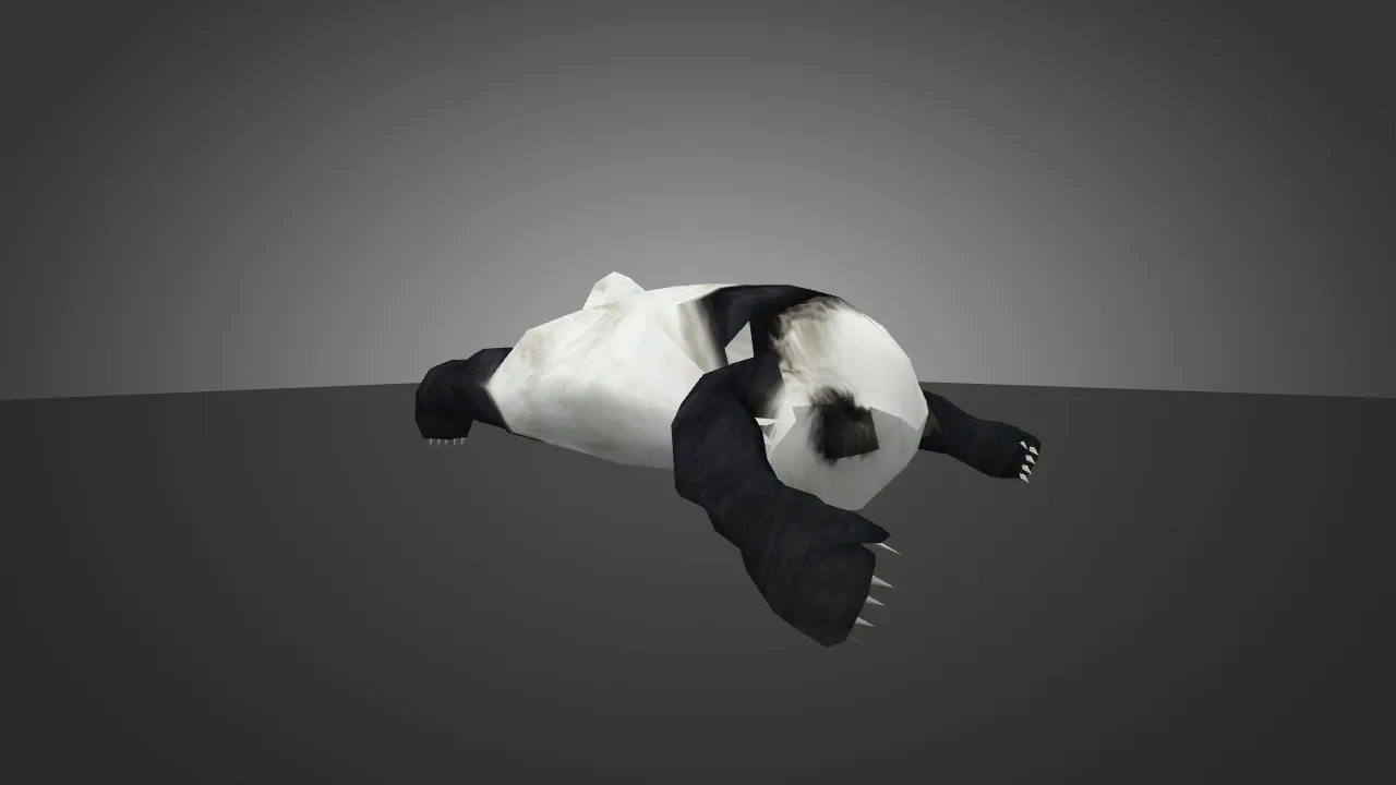 Скачать Модель «Sleeping Baby Panda» для CS 1.6 - уникальность и стиль - Скриншот