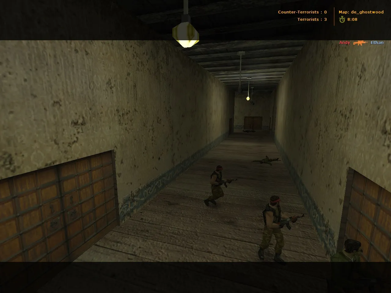 de_ghostwood для CS 1.6: обзор DE-карты, точки, маршруты и настройки ботов — скриншот 10