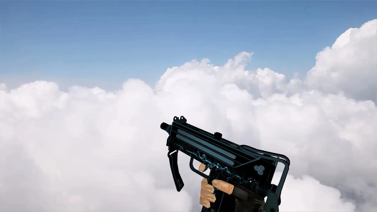 Скачать Модель «MAC-10 Frost Hive» для CS 1.6 - Уникальный стиль - Скриншот