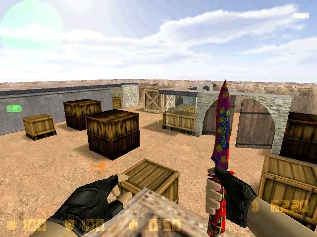 de_dust3_mini для CS 1.6: мини-карта для бодрых раундов, точки, маршруты, .nav и оптимизация — скриншот 5