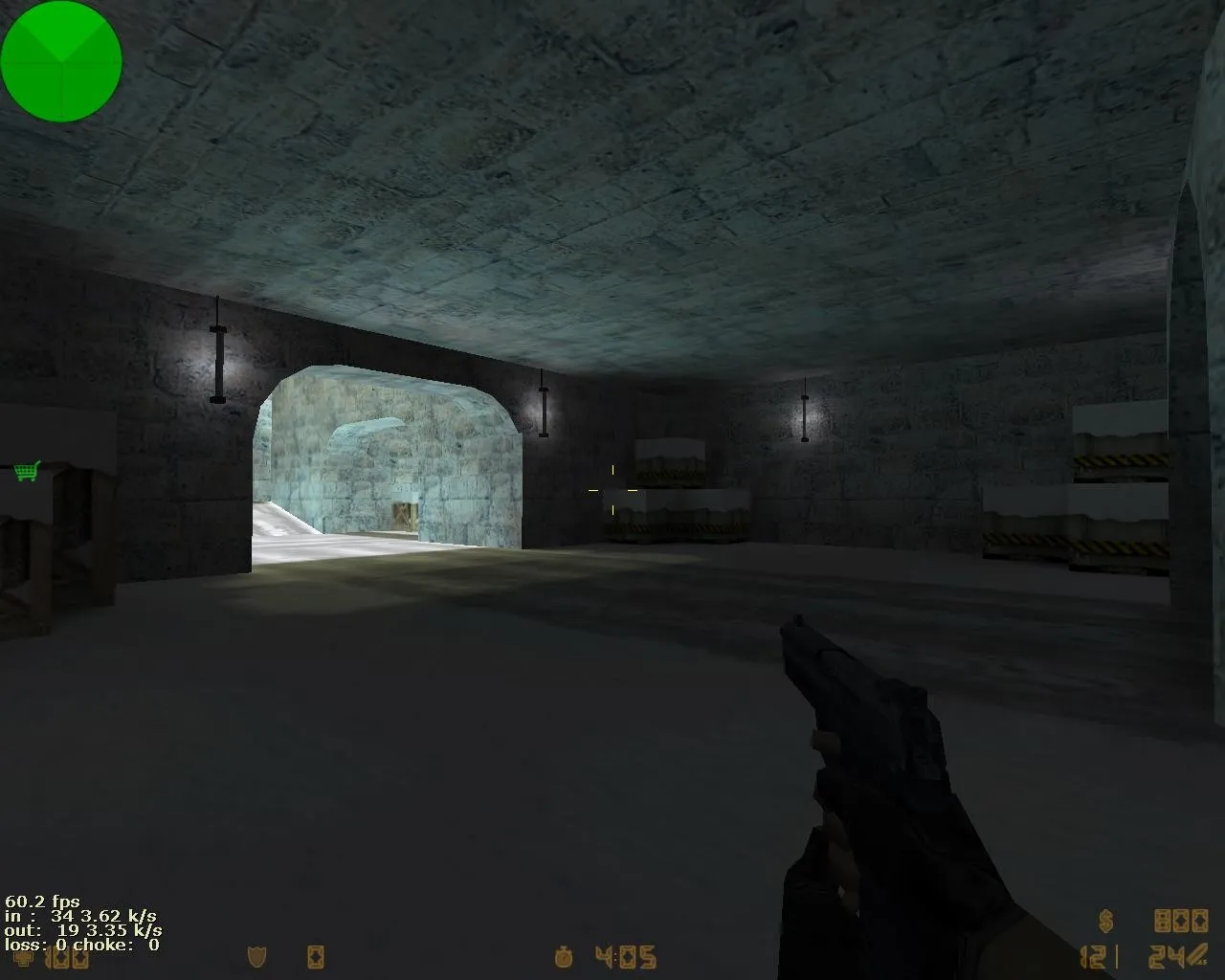 Скачать de_snow_dust - Зимняя Карта для CS 1.6: Тактика и Оптимизация - Скриншот