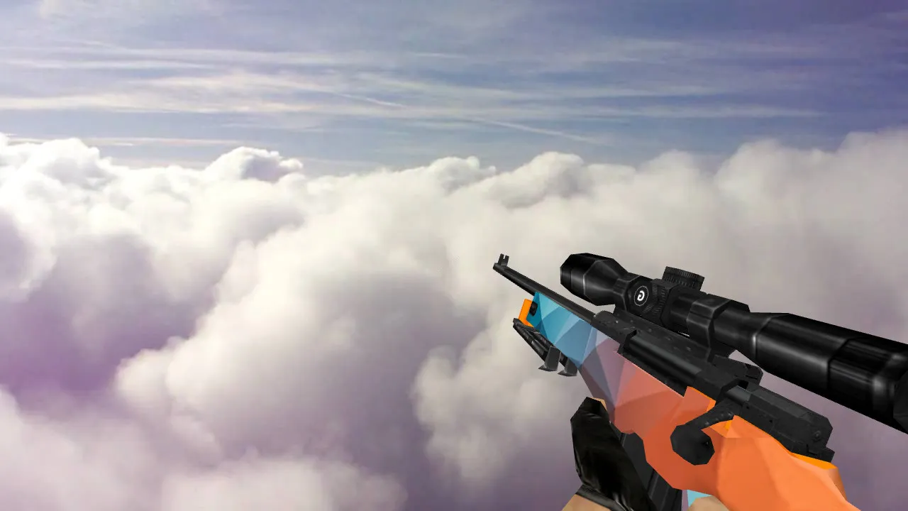 Скачать Модель «Default AWP Colorway» для CS 1.6 — Качественные текстуры и анимация - Скриншот
