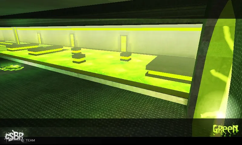 Скачать deathrun_green!_csbr — карта для CS 1.6: баланс сторон, точки, .nav, оптимизация - Скриншот