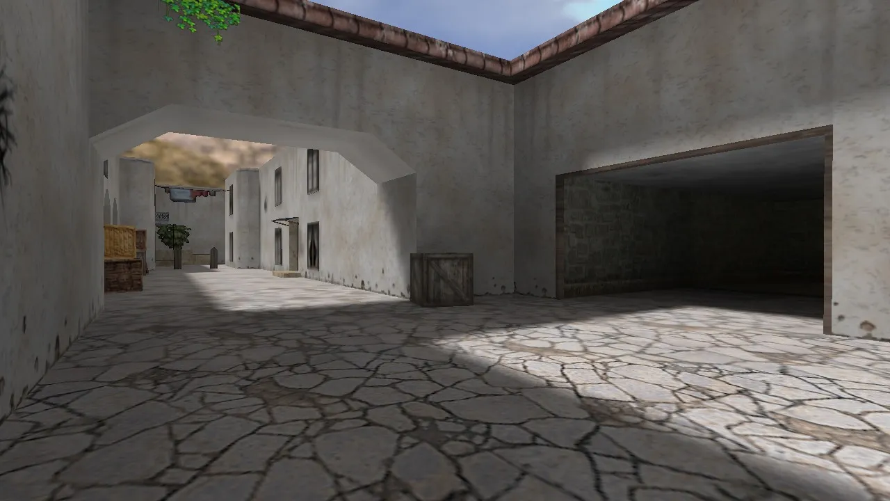 Скачать Карта de_surreal для CS 1.6: тактика и особенности - Скриншот
