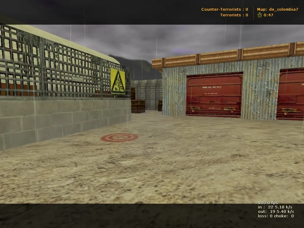 Скачать de_colombia для CS 1.6: тактика за CT и T, точки контроля, .nav и оптимизация карты - Скриншот