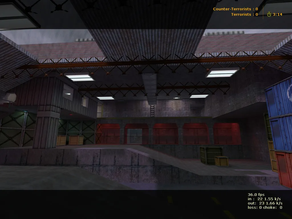 Скачать Карта de_assault32_c4 для CS 1.6: баланс сторон, точки под плент и контроль центра - Скриншот