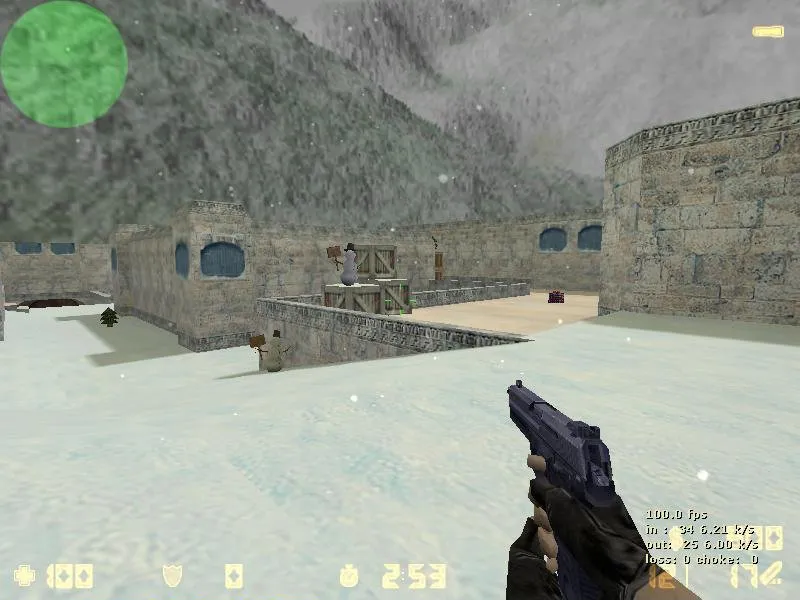 de_dust2_christmas2 — DE карта для CS 1.6: точки, .nav, оптимизация и настройка для сервера — скриншот 3