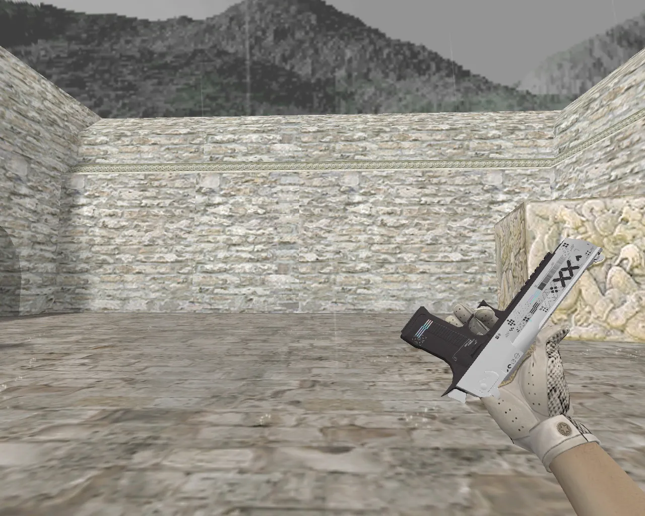 Скачать Deagle «Поток информации» для CS 1.6 - Уникальный скин - Скриншот