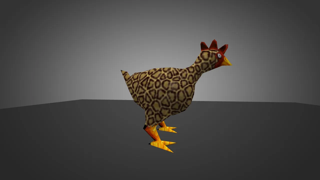 Скачать Модель «Leopard Chicken Skin» для CS 1.6 - Уникальный скин для вашего персонажа - Скриншот