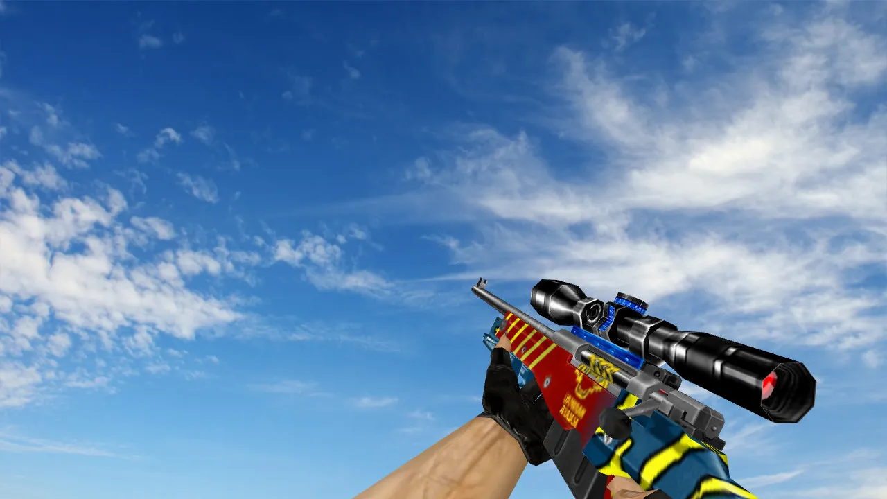 Скачать Модель AWP Malaysia для CS 1.6 - Качественные текстуры и анимация - Скриншот
