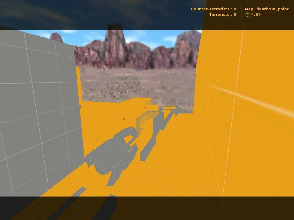 Скачать deathrun_point для CS 1.6: карта deathrun, точки, ловушки и .nav для ботов - Скриншот
