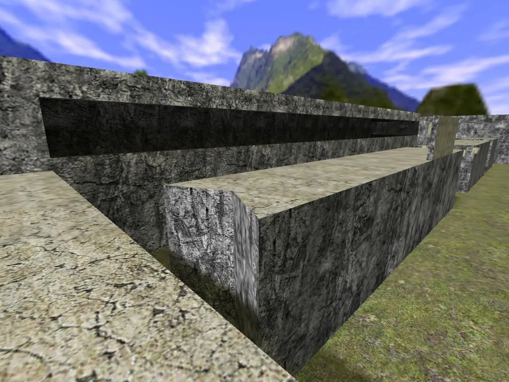 Скачать deathrun_cliff для CS 1.6: карты deathrun, баланс, точки заспавна, .nav и оптимизация wpoly/epoly - Скриншот