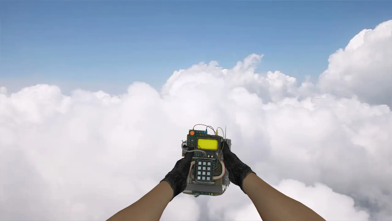 Скачать Модель C4 «Новая бомба из CSGO» v_ p_ w_ для CS 1.6: звуки, анимация осмотра, качество текстур - Скриншот