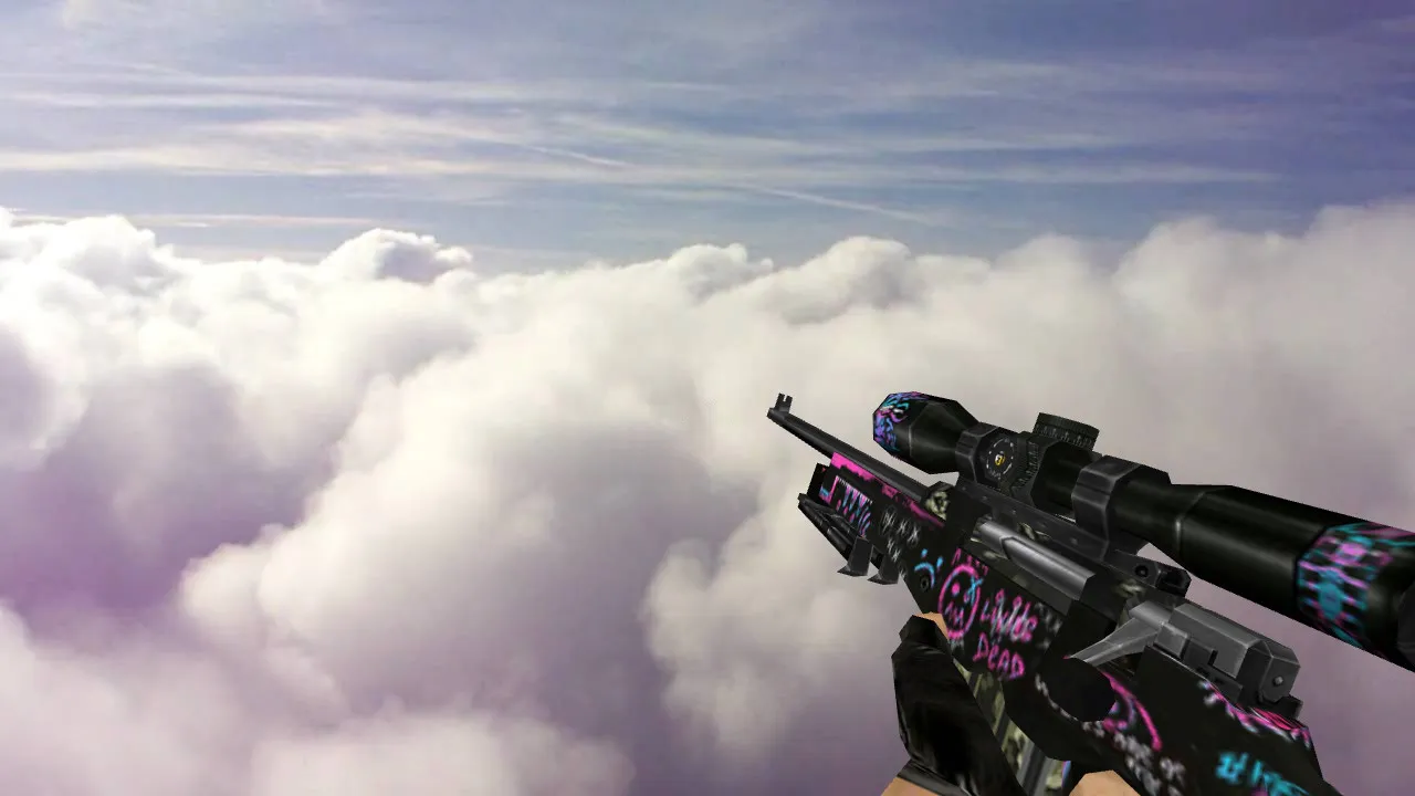 Скачать Модель Стандартный AWP Горячечные грёзы для CS 1.6 - Скриншот