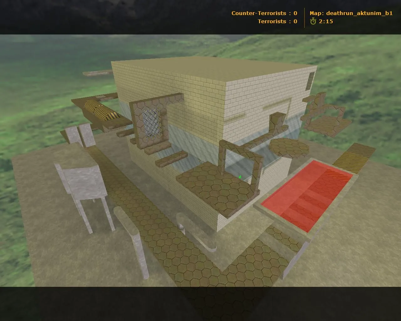 Скачать deathrun_aktunim_b1 для CS 1.6: точки, маршруты, .nav и оптимизация карты - Скриншот