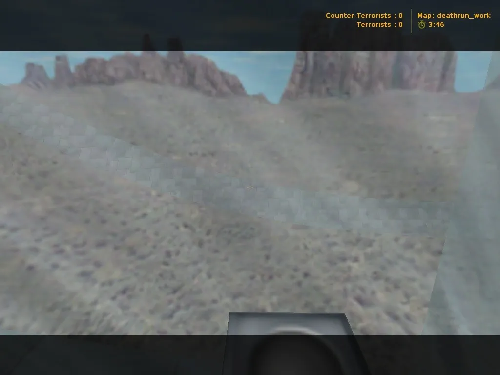 Скачать deathrun_work для CS 1.6: точки, баланс сторон, .nav для ботов, оптимизация wpoly/epoly - Скриншот