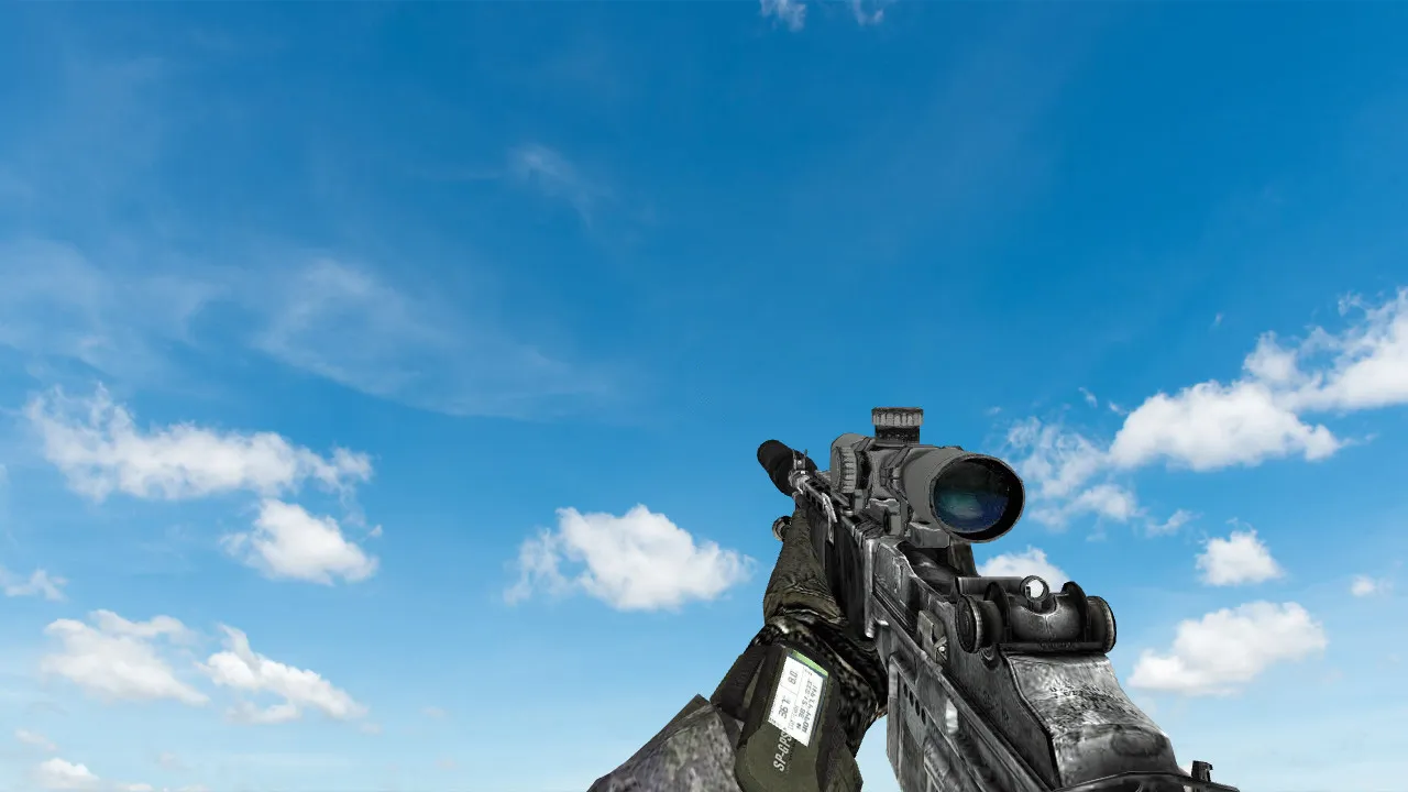 Пак моделей оружия «CoD MW3 Pack» для CS 1.6: v_, p_, w_ модели, звуки, анимация осмотра и текстуры — скриншот 9