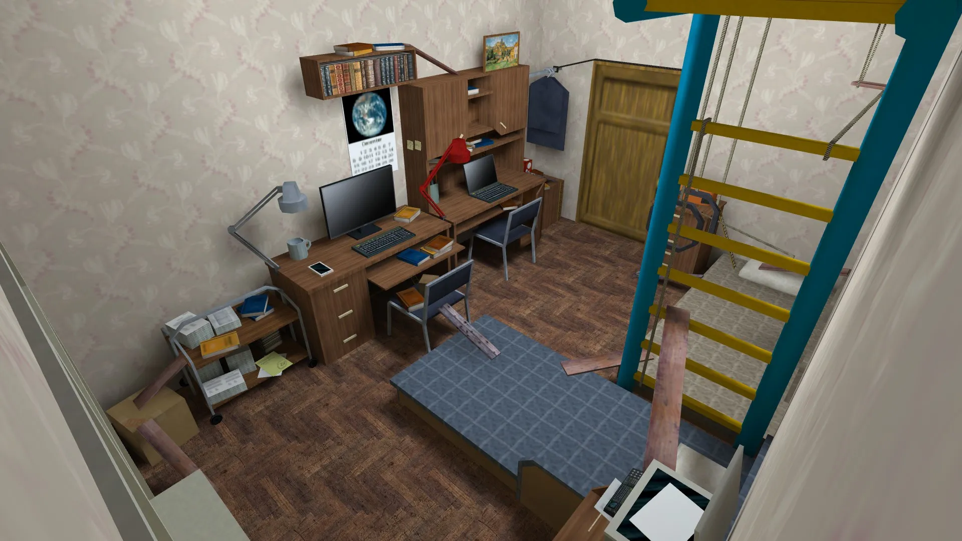 Карта de_rats_room для CS 1.6 - тактические возможности и оптимизация — скриншот 6
