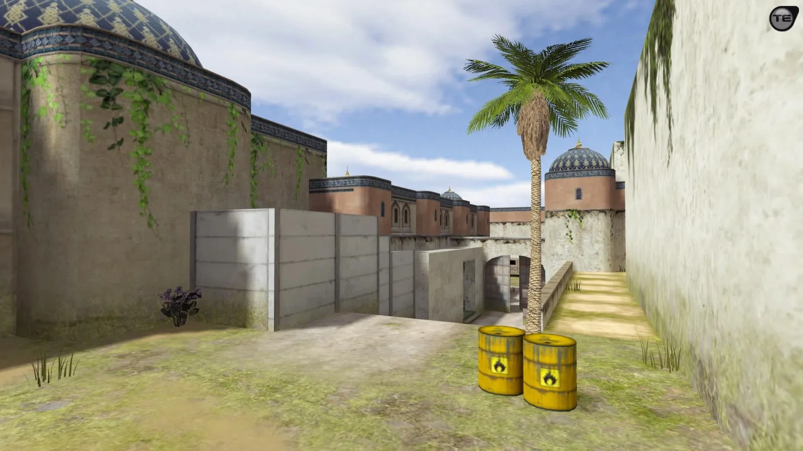 Скачать css_dust20 — DE карта для CS 1.6: спавны, тактика за Т и КТ, .nav для ботов, оптимизация wpoly/epoly - Скриншот
