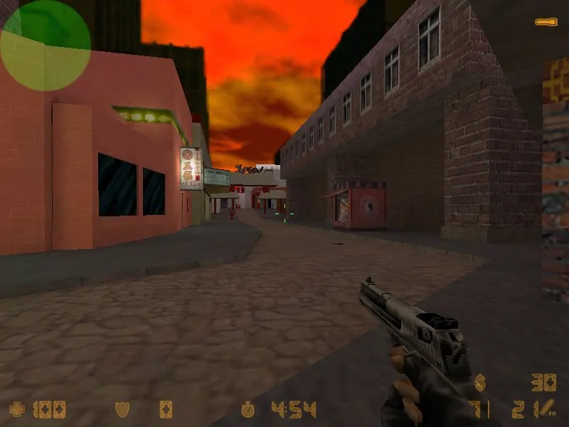 Скачать Карта de_chinatown для CS 1.6: баланс сторон, точки, .nav для ботов, оптимизация wpoly/epoly - Скриншот