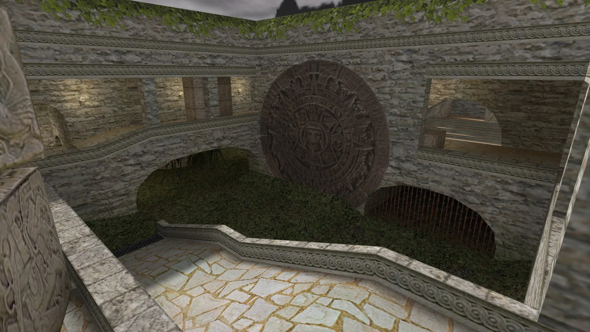 de_aztec3 для CS 1.6: тактика за CT и T, точки, .nav для ботов и оптимизация карты — скриншот 10