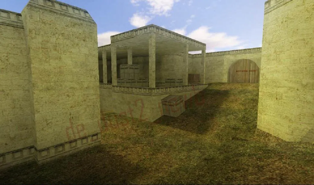 Скачать de_dust2_newb — карта DE для CS 1.6: точки, маршруты, .nav и оптимизация - Скриншот