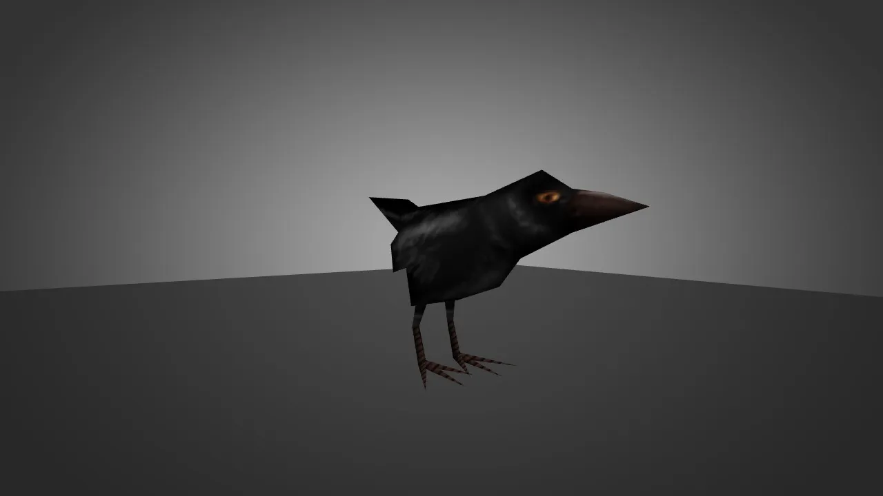 Скачать Модель «Crow» для CS 1.6 - Уникальный скин для игроков - Скриншот