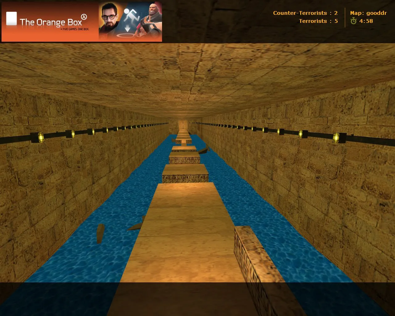 deathrun_dustdivi2_final для CS 1.6: баланс сторон, точки, .nav и оптимизация карты — скриншот 5
