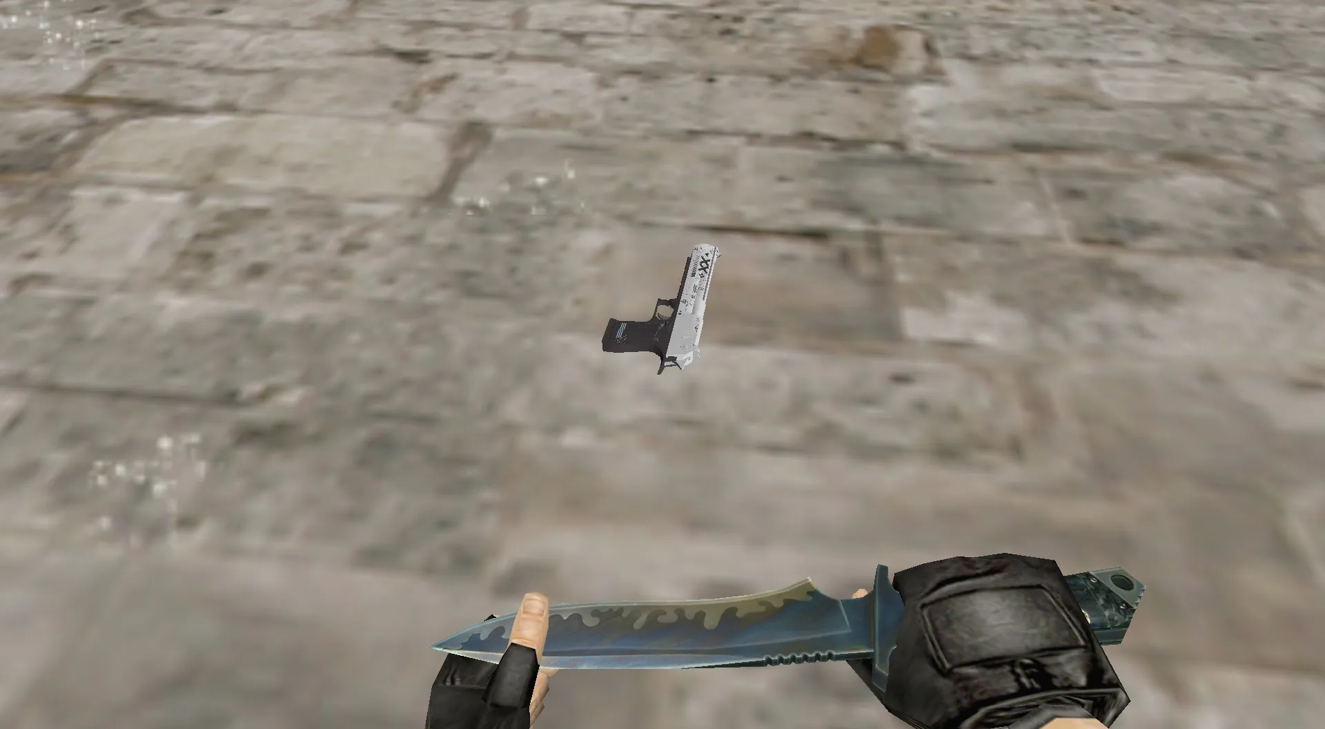 Deagle «Поток информации» для CS 1.6 - Уникальный скин — скриншот 6