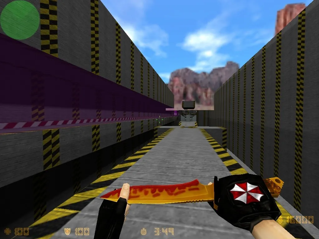 deathrun_n3rd для CS 1.6: геймплей Deathrun, точки, маршруты и настройка под ботов — скриншот 8